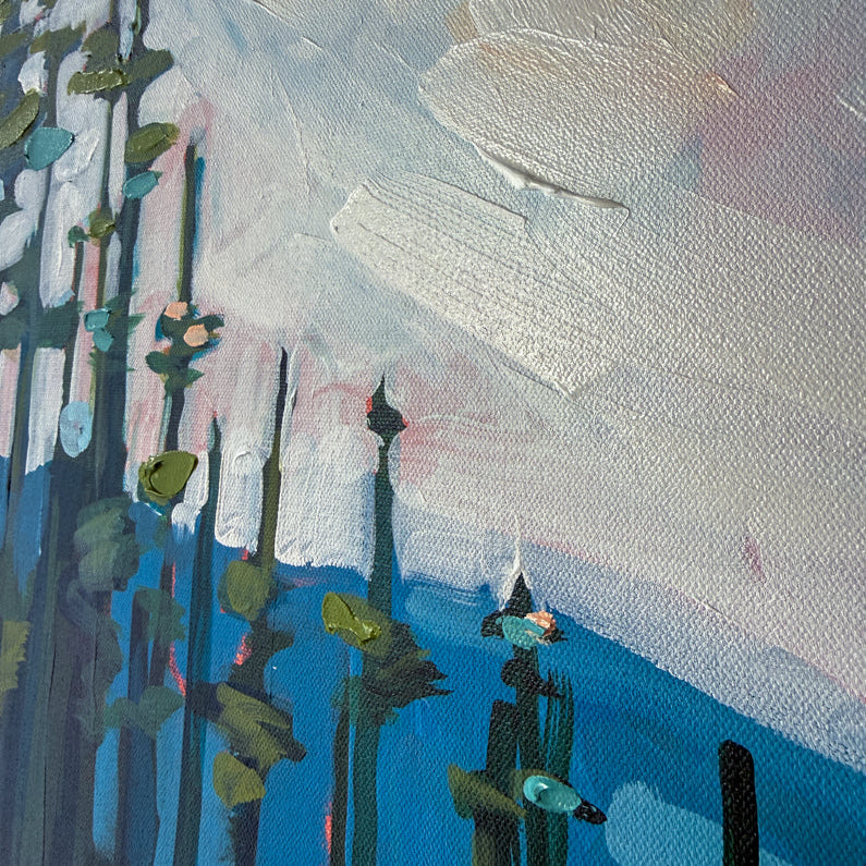 The Day Settles In, 48x36