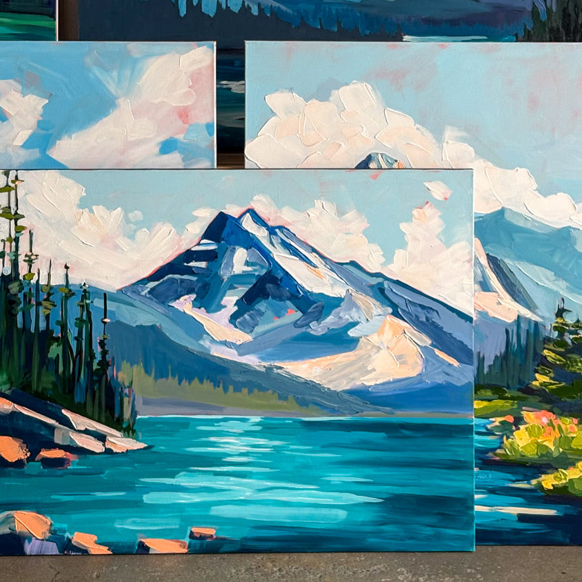 The Day Settles In, 48x36