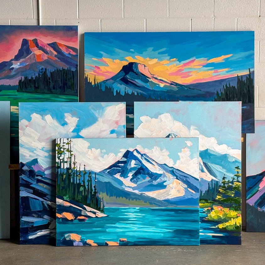 The Day Settles In, 48x36