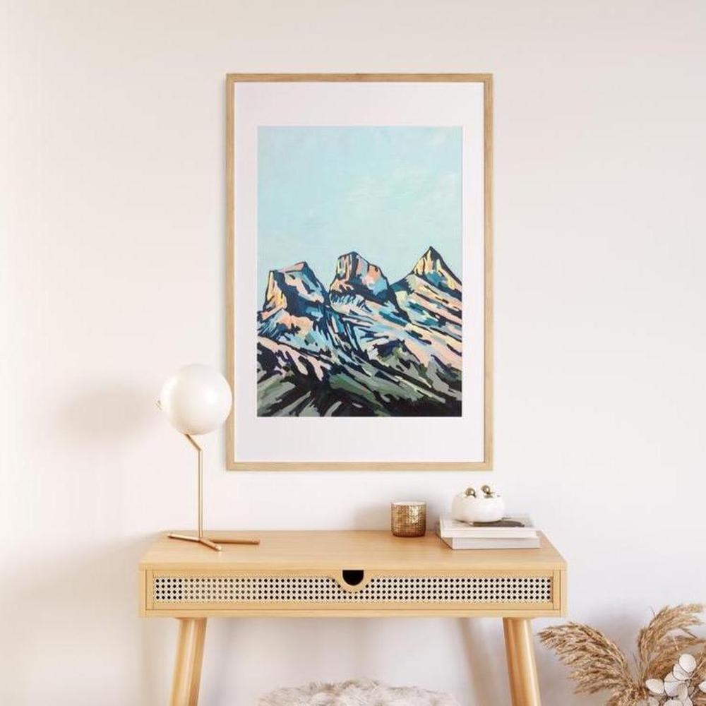 Three Sisters I | Print on Canvas | Reproduction of Original-Art Print-Amy Dixon Art + Design