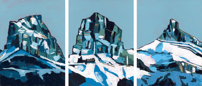 Three Sisters V, 3x 30x40