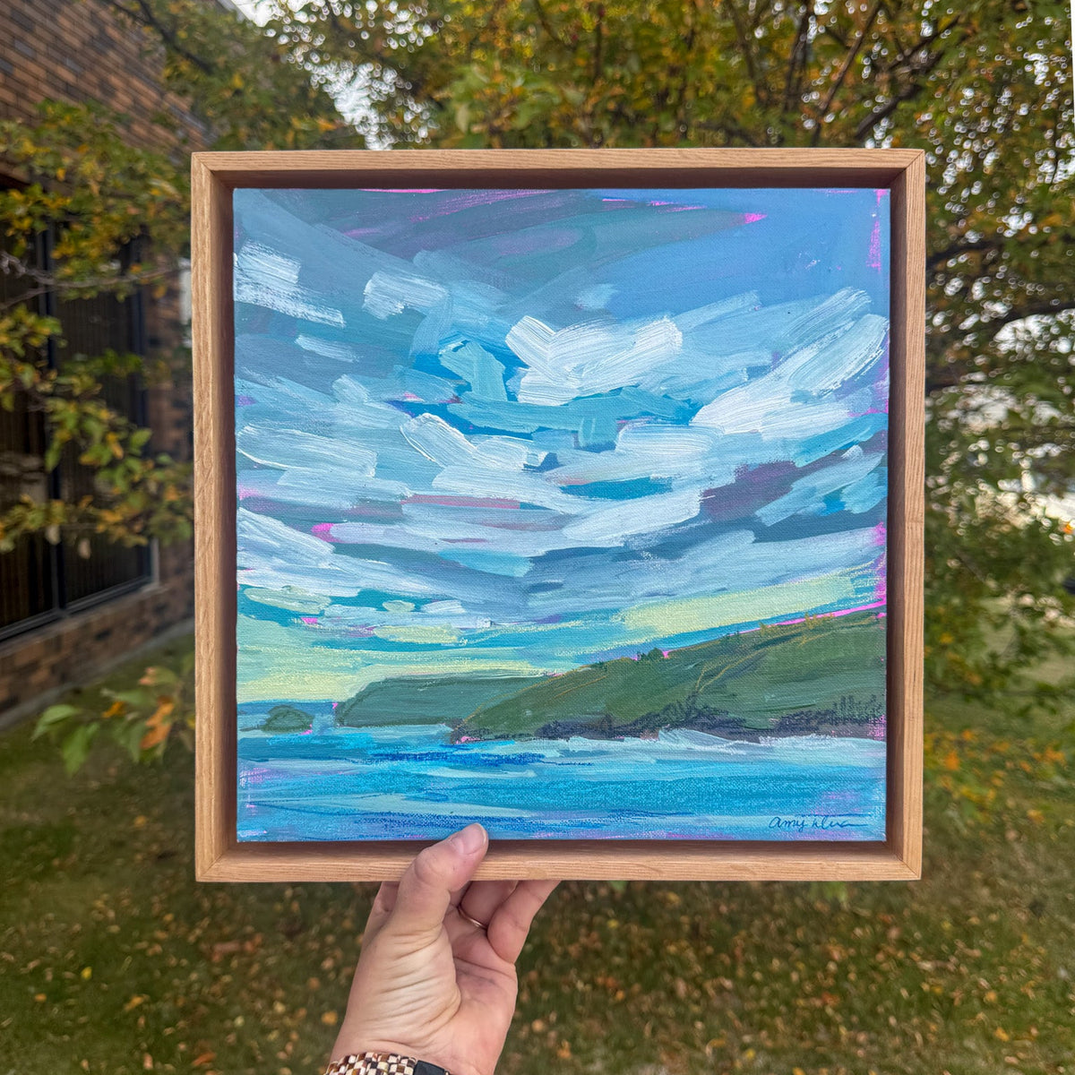 Under Newfoundland Skies, 12x12