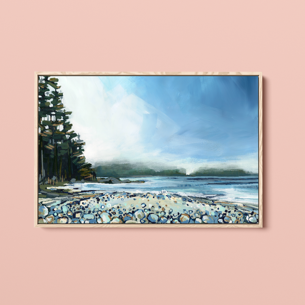 Little Beach, Ucluelet I | Fine Art Print-Art Print-Amy Dixon Art + Design