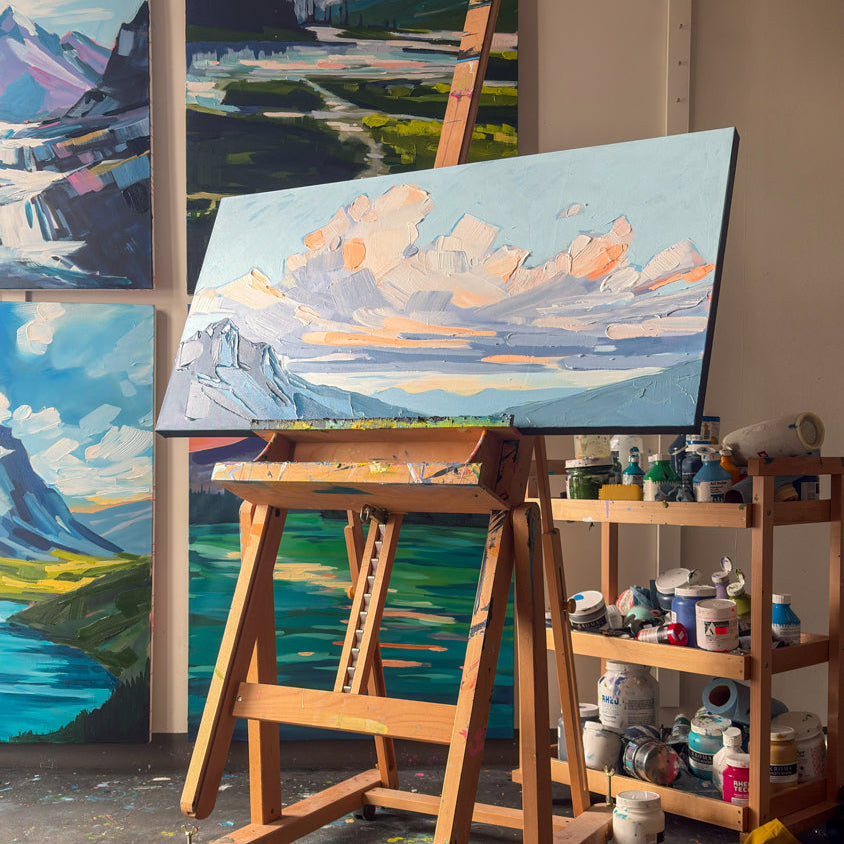 Where the Sky Opens, 48x24