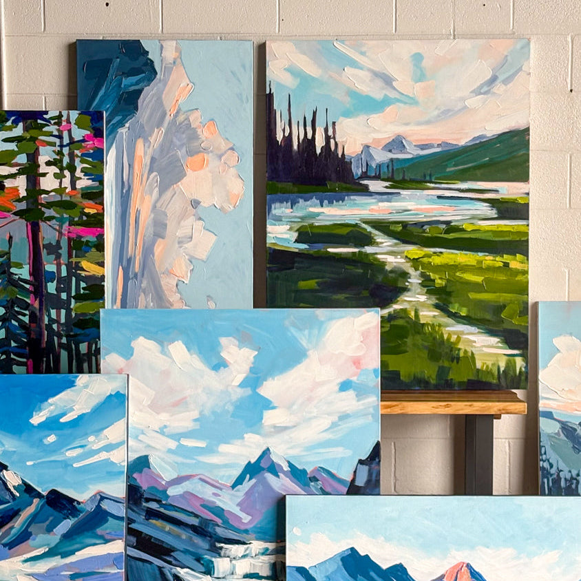 Where the Sky Opens, 48x24