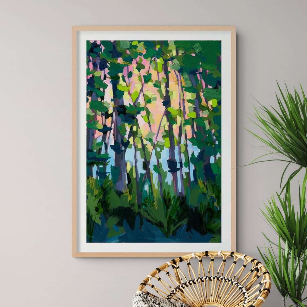 River Valley Glow | Fine Art Print