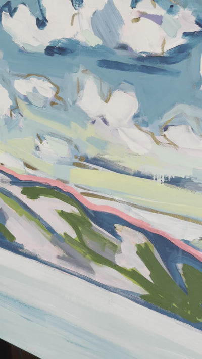 Approaching Jasper | 30x60 | Acrylic on Canvas
