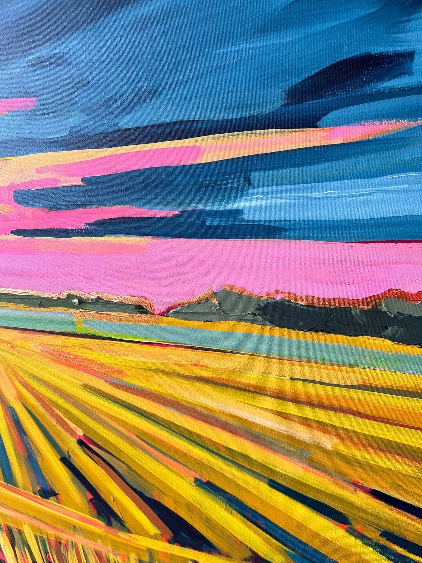 Afterglow | Original Painting | 36x48-Original Painting-Amy Dixon Art + Design
