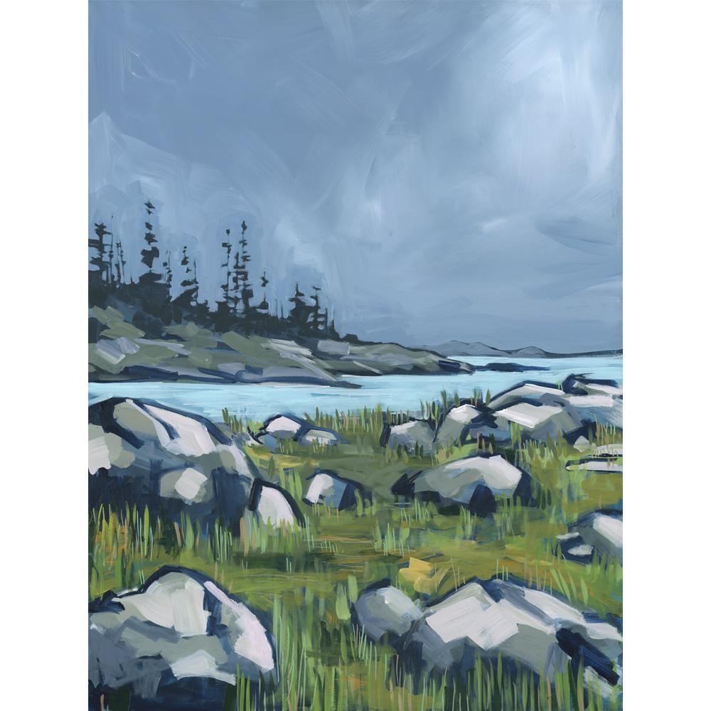 Big Beach, Ucluelet II | Original Painting | 36x48-Original Painting-Amy Dixon Art + Design