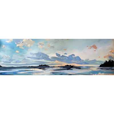 Chesterman Beach, Tofino I | Original Painting | 24x72-Original Painting-Amy Dixon Art + Design