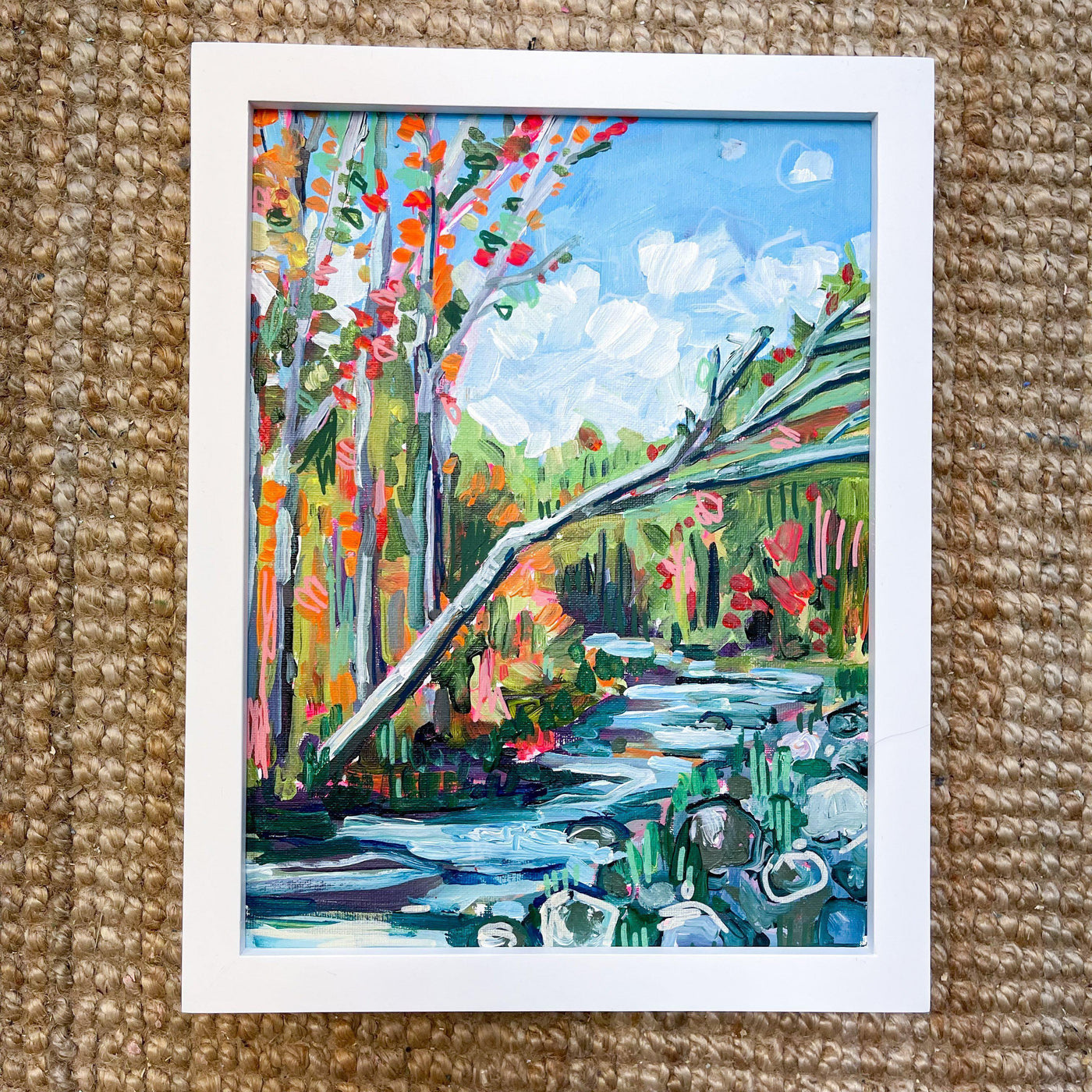 Cheticamp River I | Original Painting | 9x12-Original Painting-Amy Dixon Art + Design