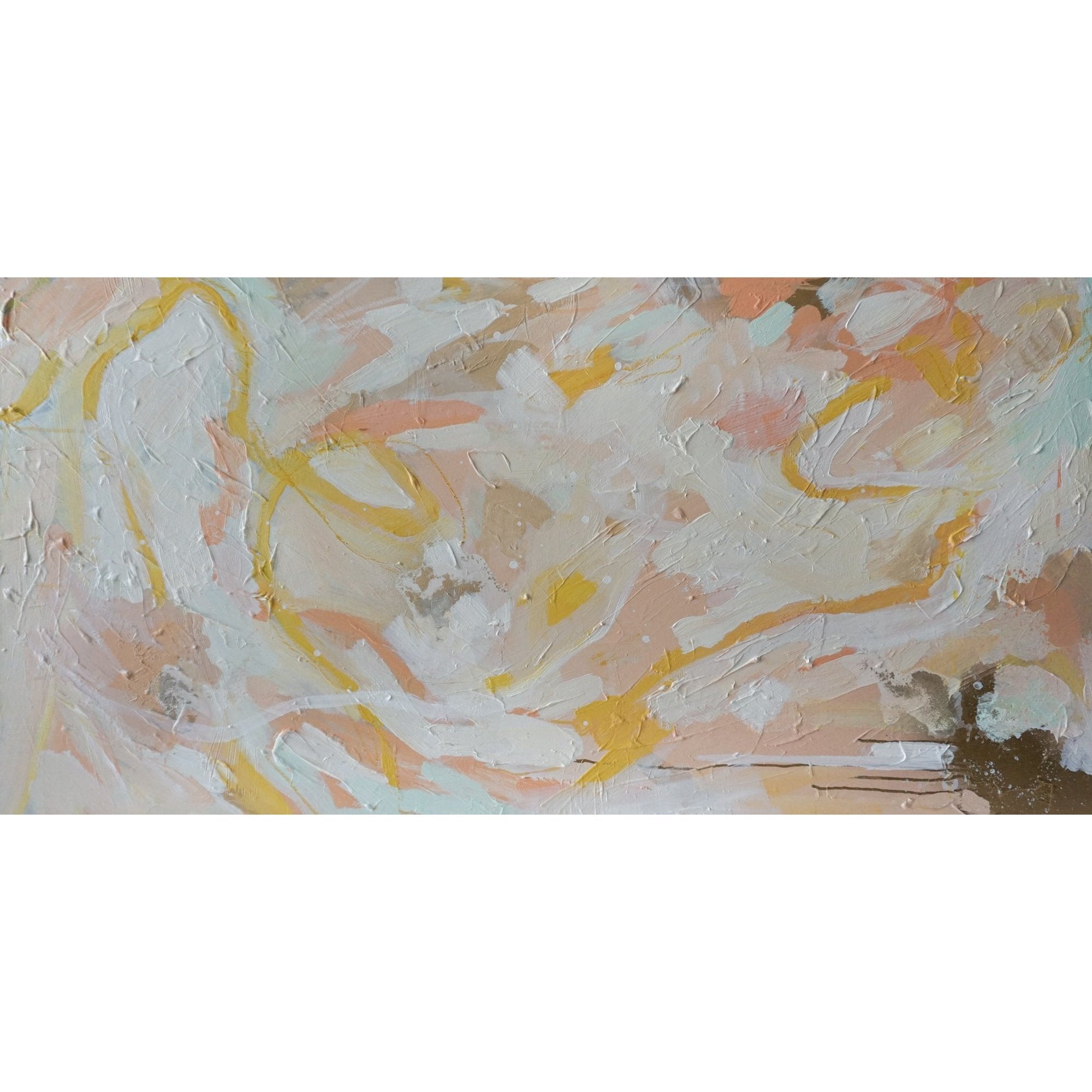 Day Dream IV, 24x48-Original Painting-Amy Dixon Art + Design