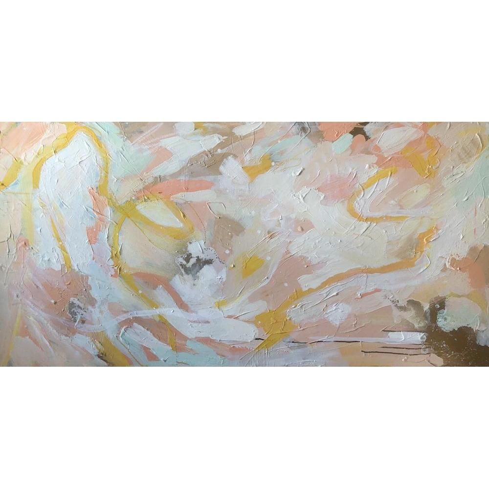 Day Dream IV, 24x48-Original Painting-Amy Dixon Art + Design