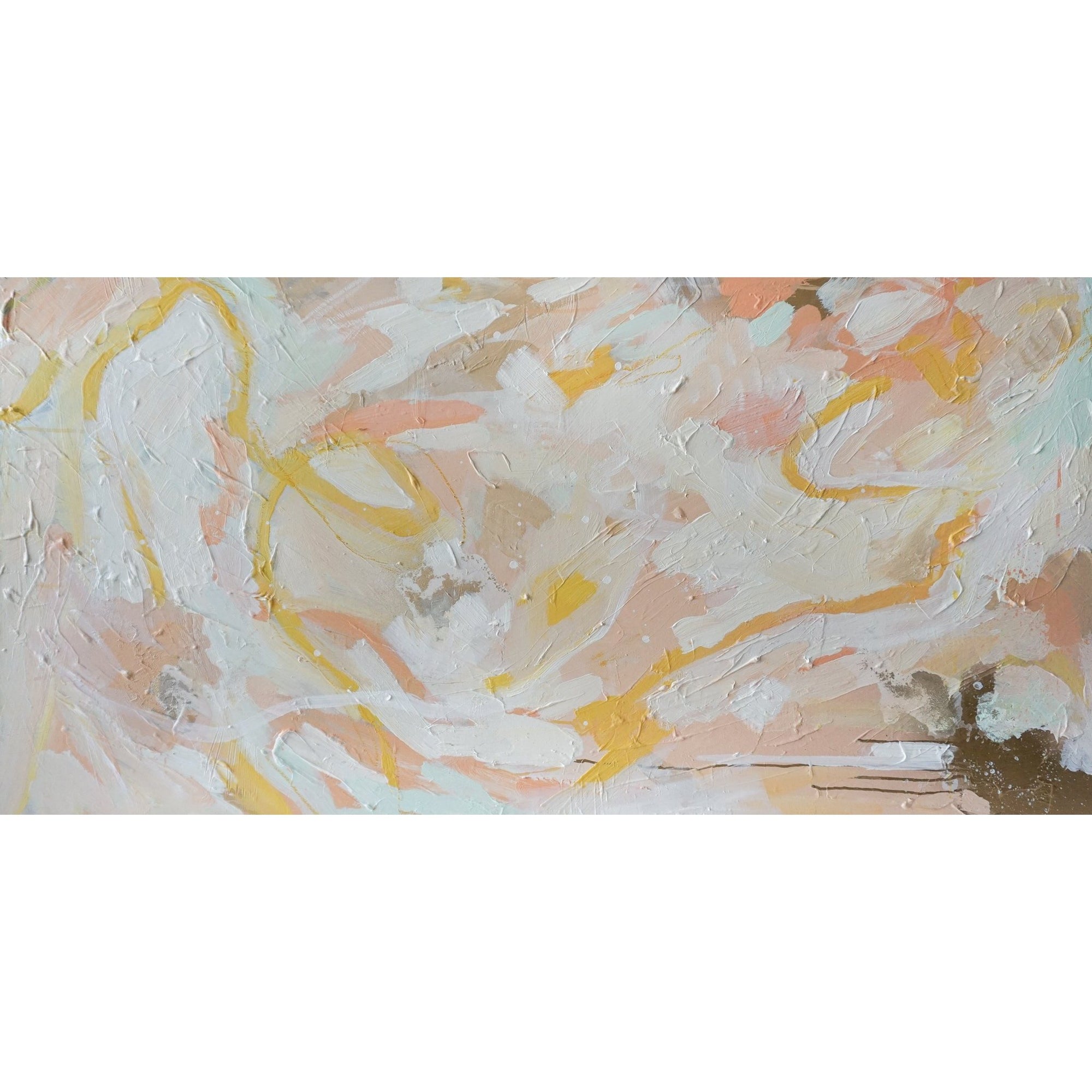 Day Dream IV, 24x48-Original Painting-Amy Dixon Art + Design