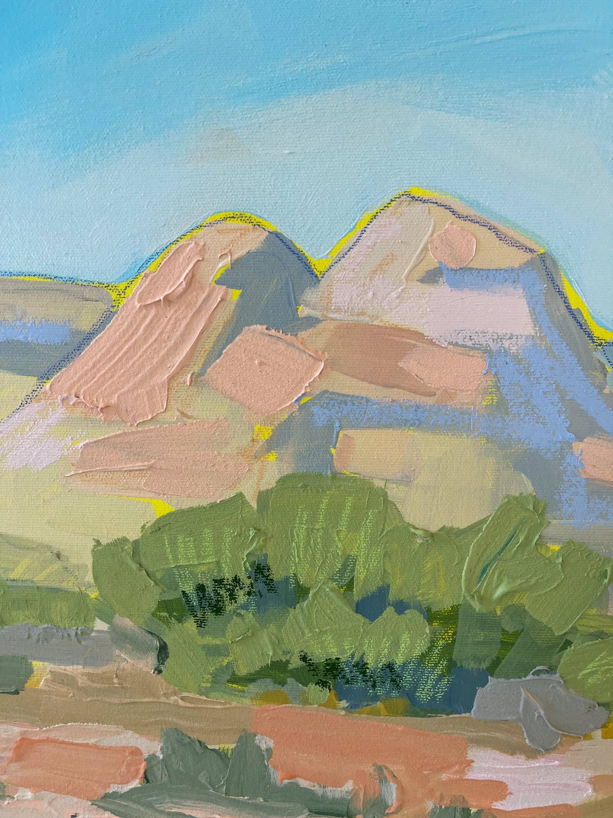 Desert Glow I, 36x36