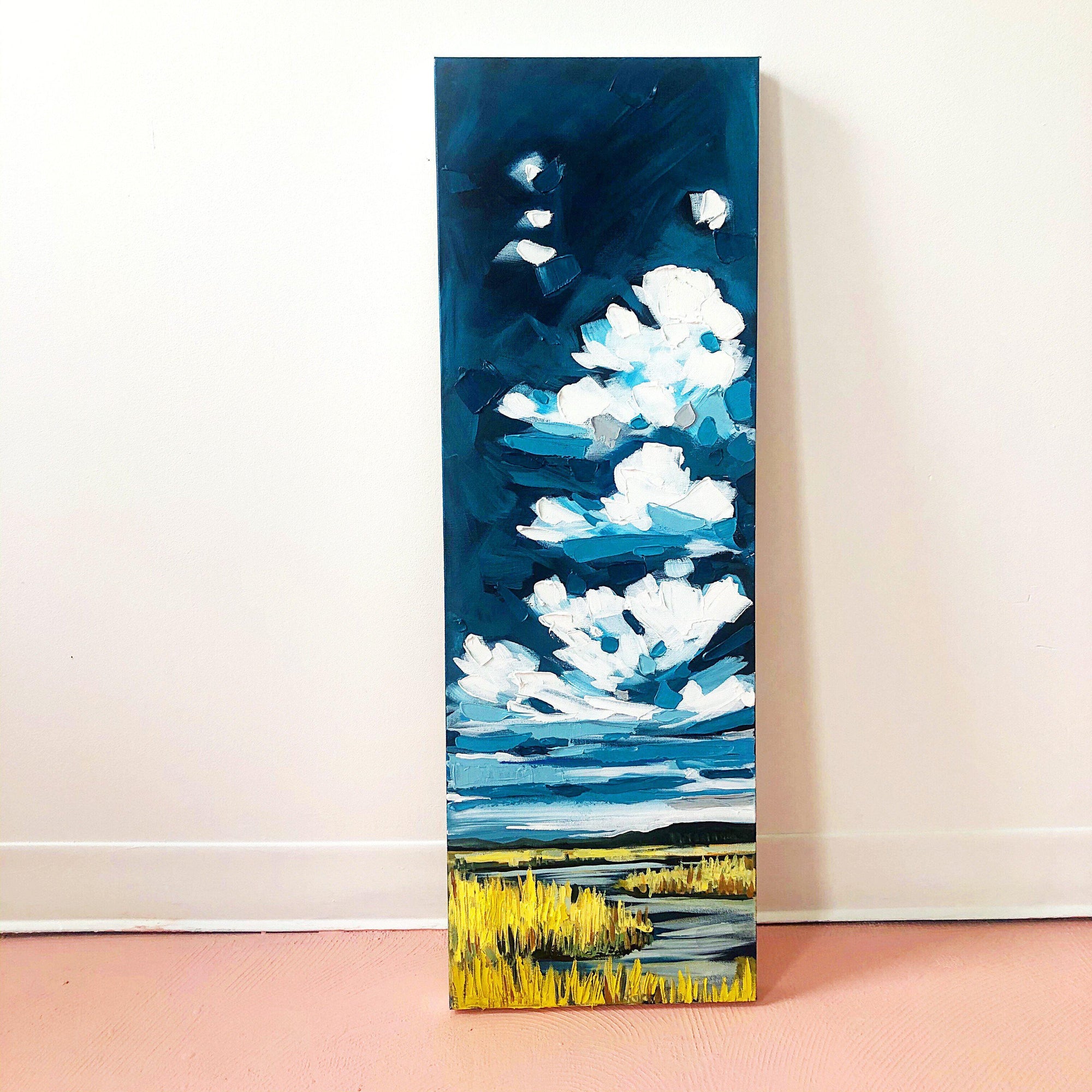 Amy Dixon art artist edmonton alberta canola field prairie