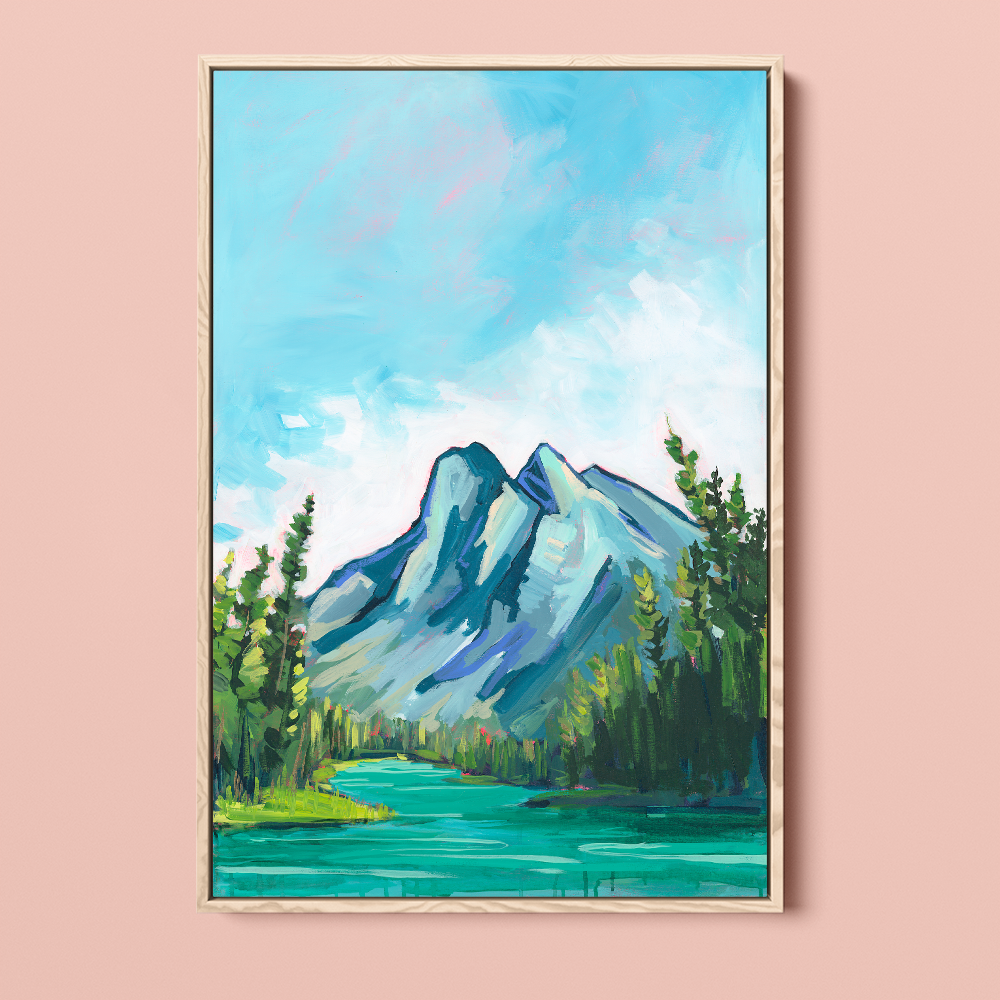 Emerald Lake I | Fine Art Print-Art Print-Amy Dixon Art + Design