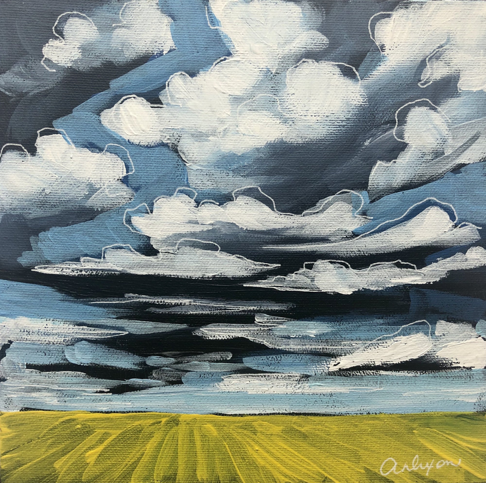 Fields 11-Original Painting-Amy Dixon Art + Design