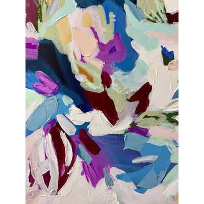 Flourish I | 36x24 | Acrylic on Canvas-Original Painting-Amy Dixon Art + Design
