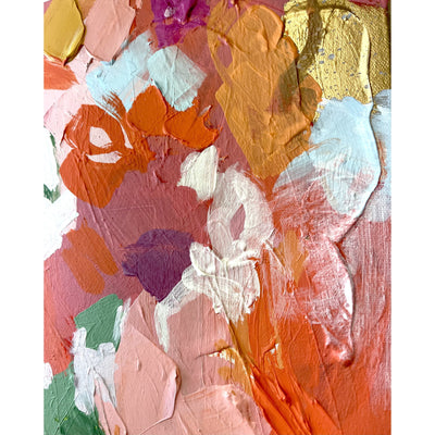 Flourish VIII | 24x48 | Acrylic on Canvas-Original Painting-Amy Dixon Art + Design