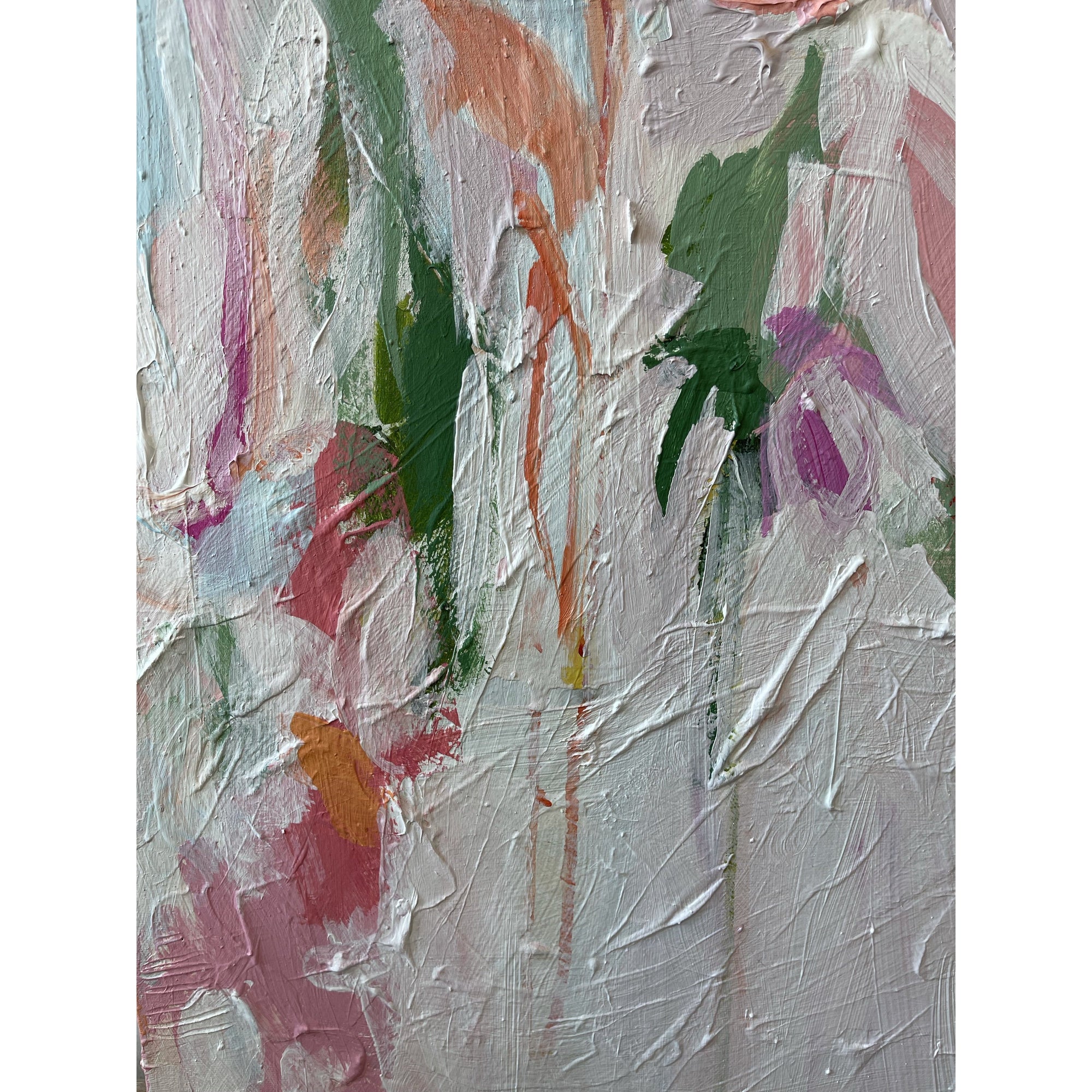 Flourish VIII | 24x48 | Acrylic on Canvas-Original Painting-Amy Dixon Art + Design