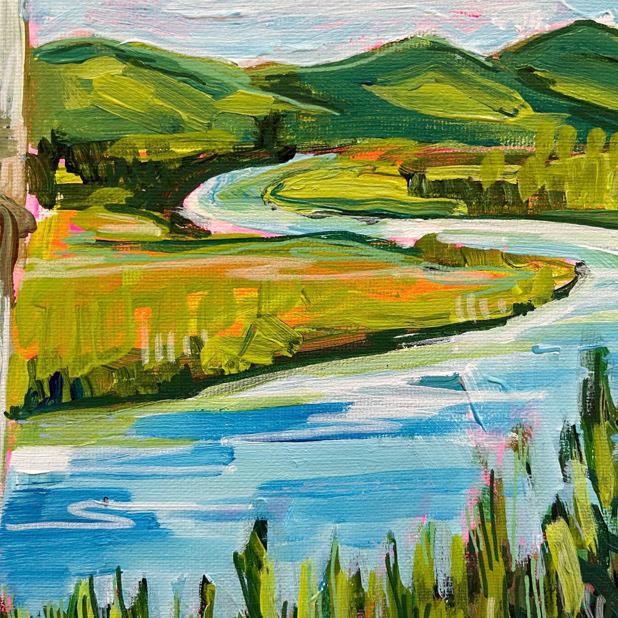 Freddies Lookoff, Margaree | Original Painting | 9x12-Original Painting-Amy Dixon Art + Design