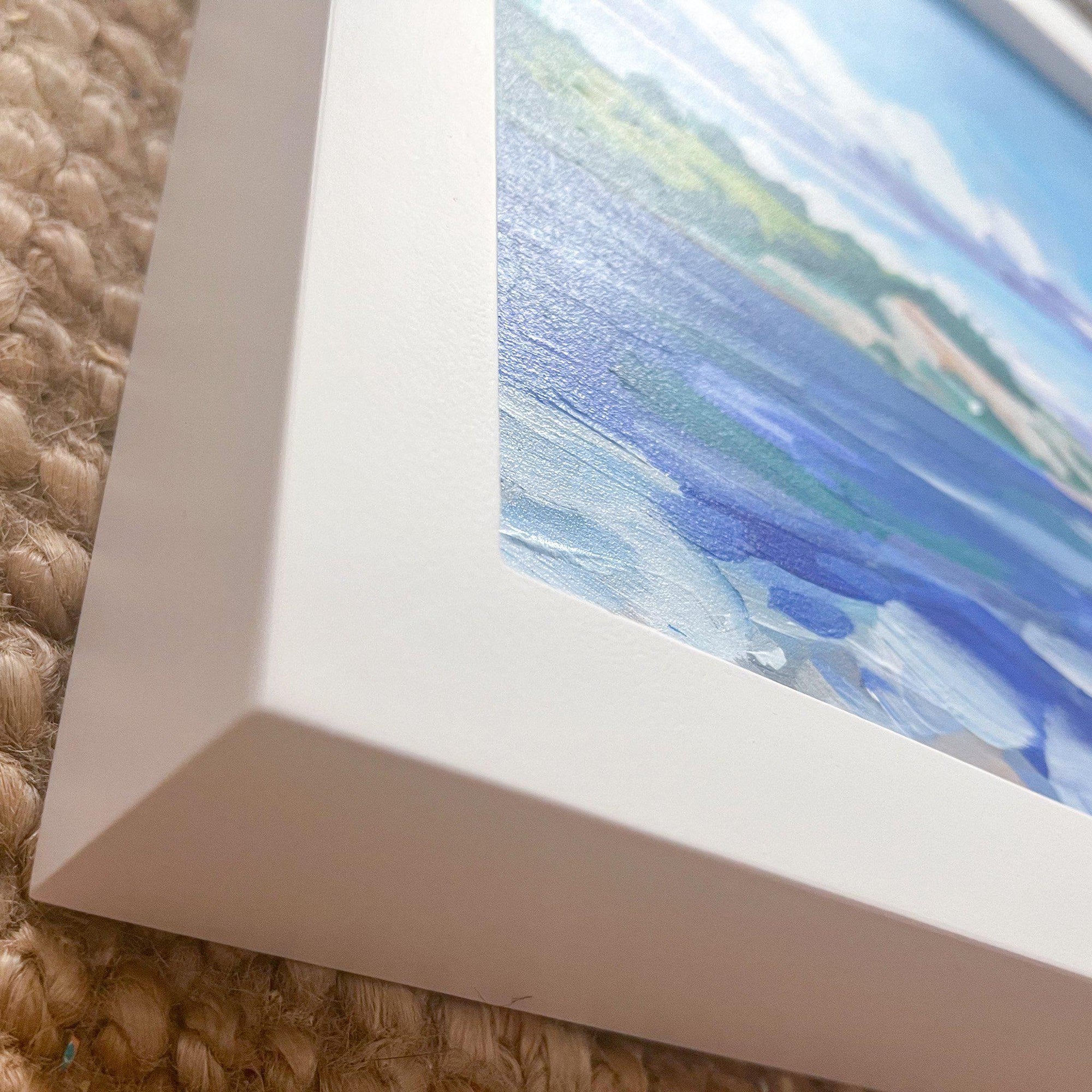 Island View Beach | Original Painting | 8x10-Original Painting-Amy Dixon Art + Design