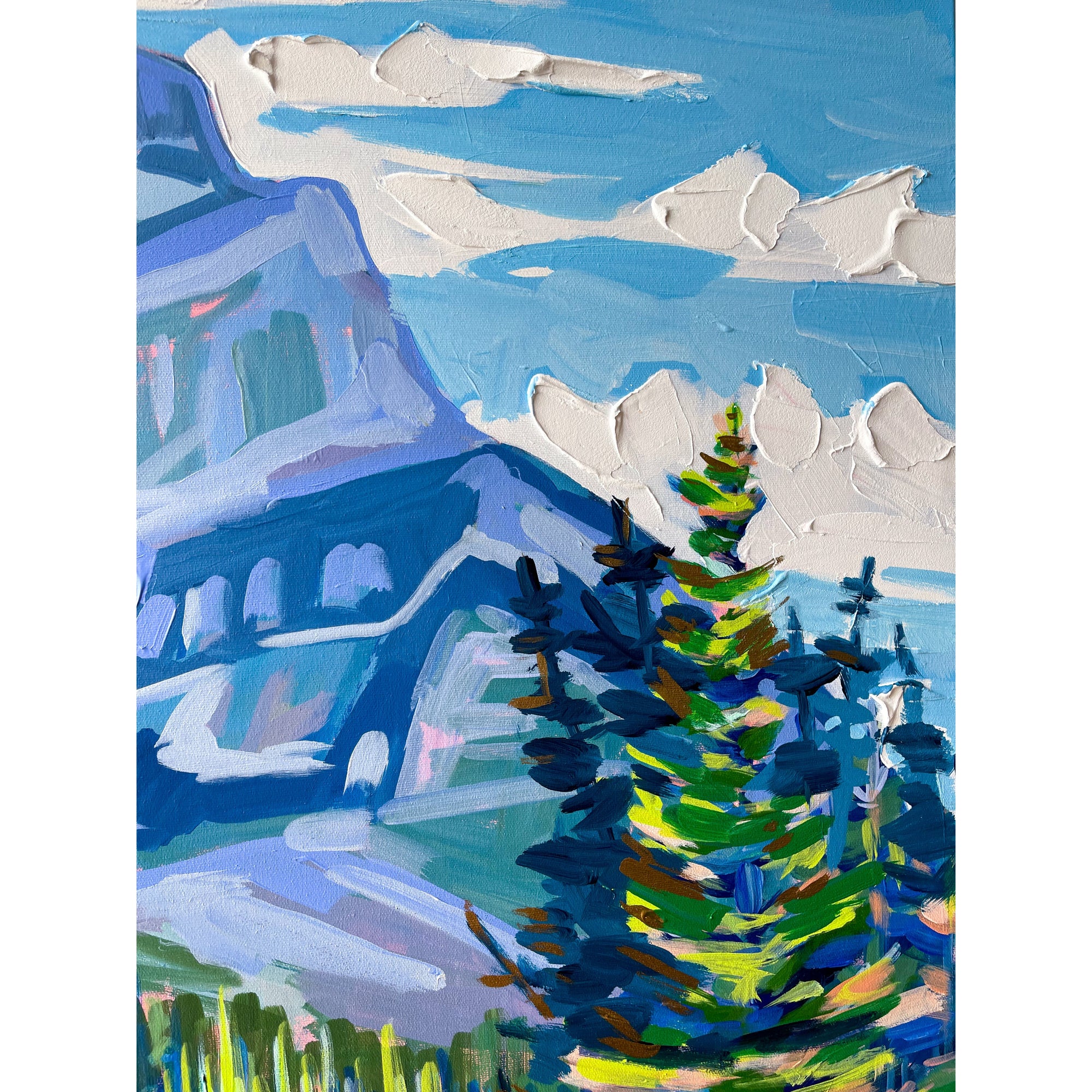 KIcking Horse II, 30x40-Original Painting-Amy Dixon Art + Design