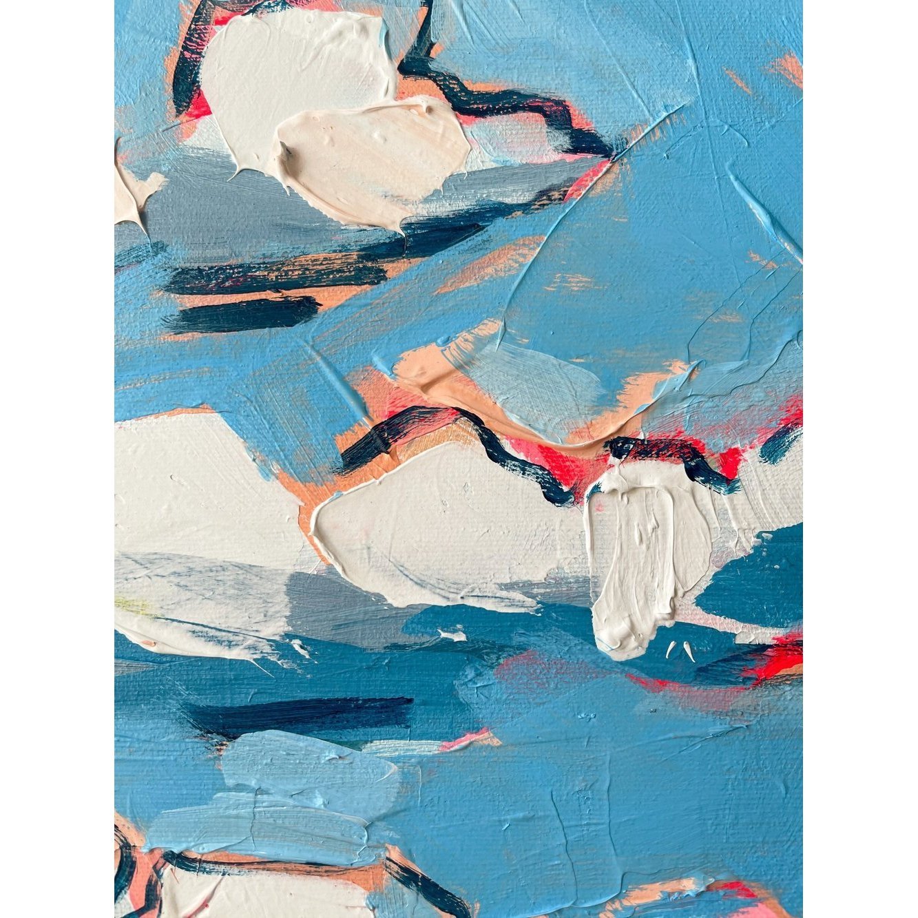 Kananaskis II | 12x30 | Acrylic on Canvas-Original Painting-Amy Dixon Art + Design