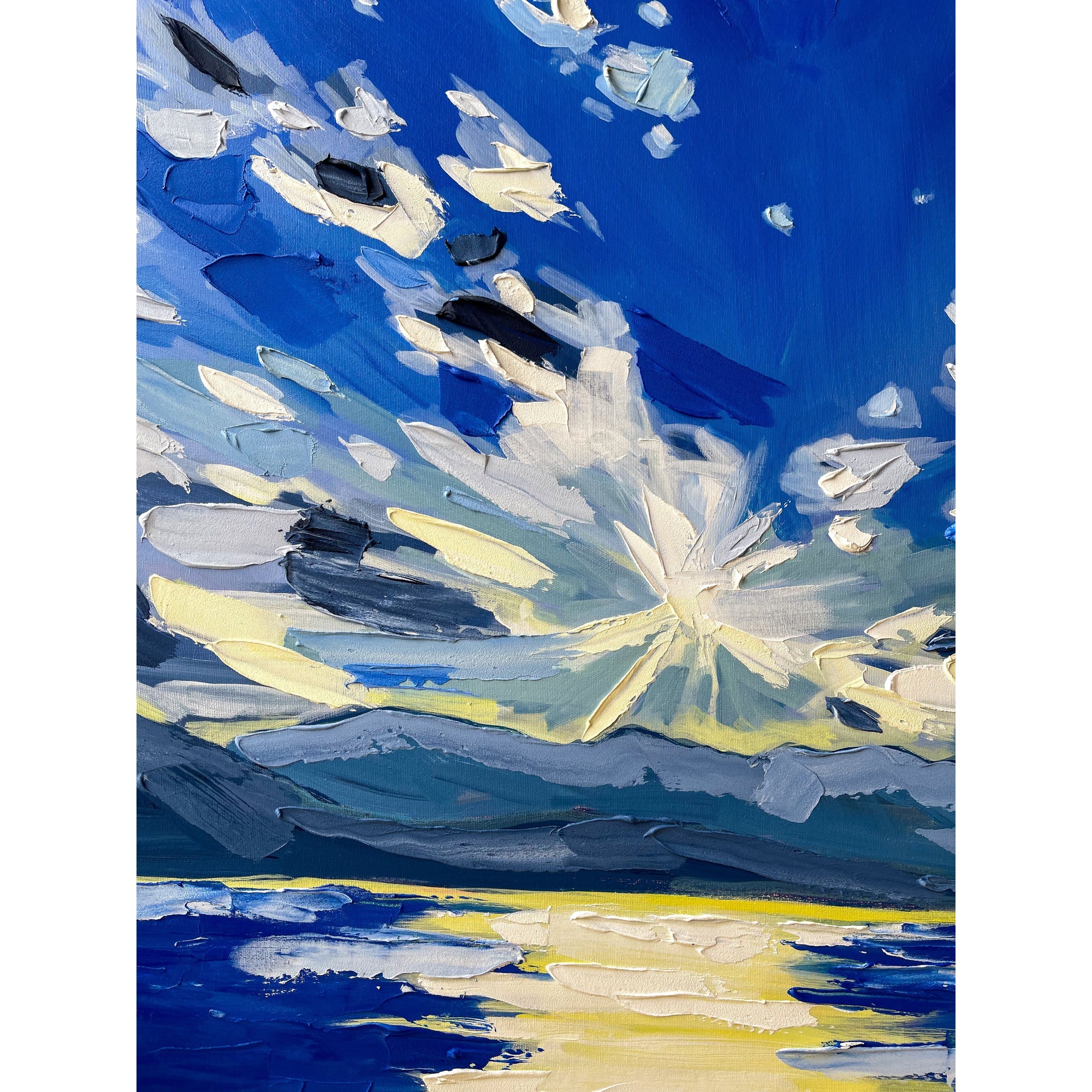 Mountain 3, 30x40-Original Painting-Amy Dixon Art + Design