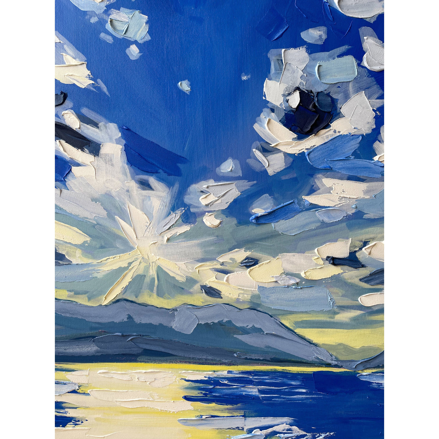 Mountain 3, 30x40-Original Painting-Amy Dixon Art + Design