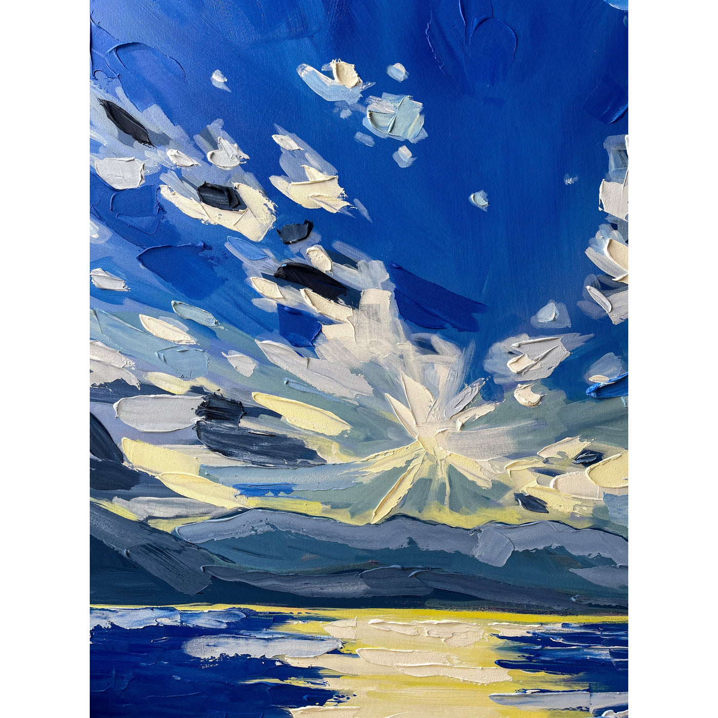Mountain 3, 30x40-Original Painting-Amy Dixon Art + Design