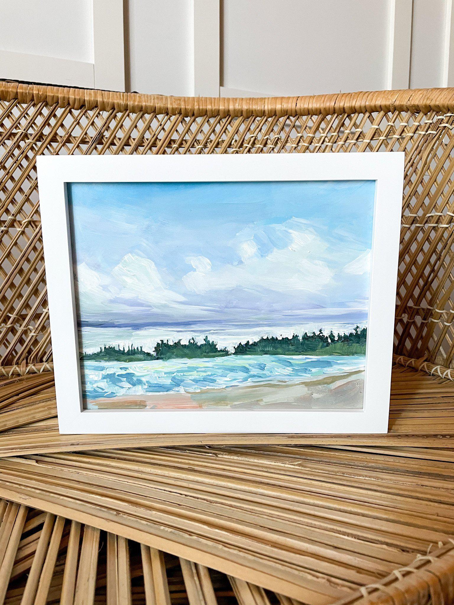 Long Beach I, Tofino | Original Painting | 8x10-Original Painting-Amy Dixon Art + Design