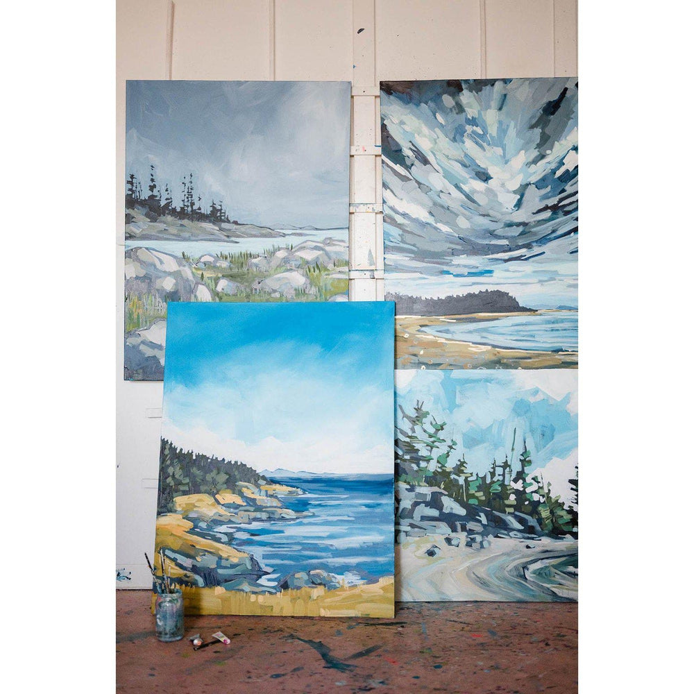 Tofino IV | Original Painting | 48x36-Original Painting-Amy Dixon Art + Design