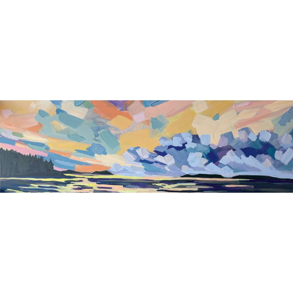 Tofino II | Original Painting | 24x72 |-Original Painting-Amy Dixon Art + Design