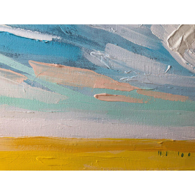 Amy Dixon art artist edmonton alberta prairie landscape canola