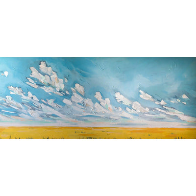 Amy Dixon art artist edmonton prairie landscape canola