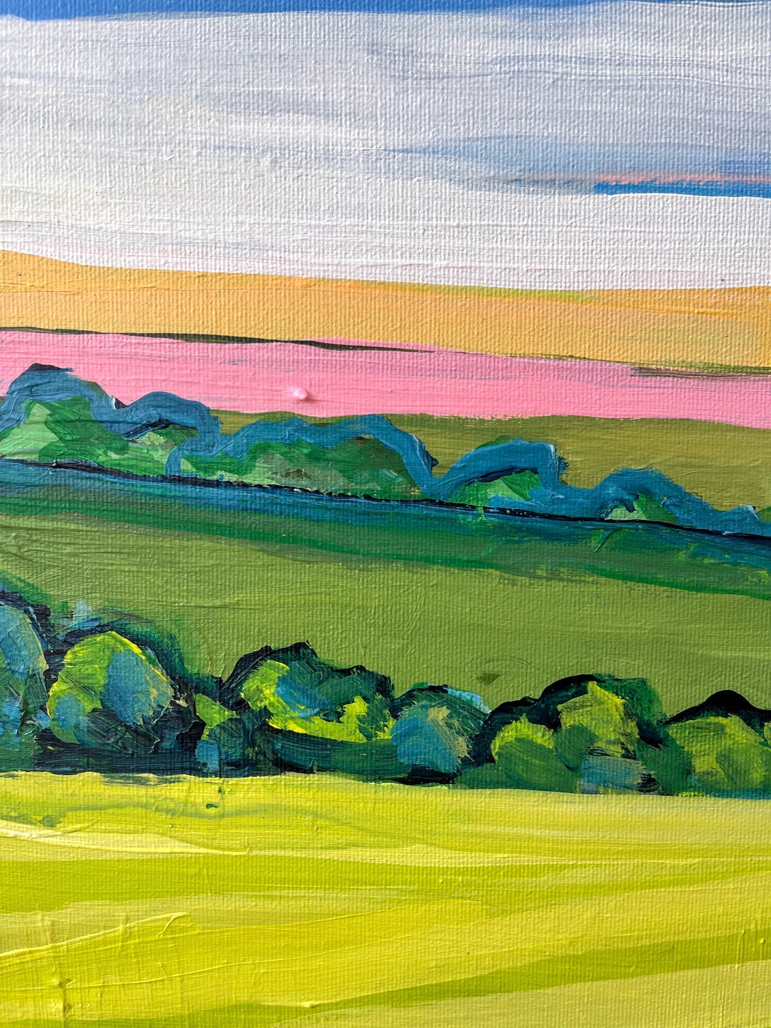 Pastures | Original Painting | 30x40-Original Painting-Amy Dixon Art + Design