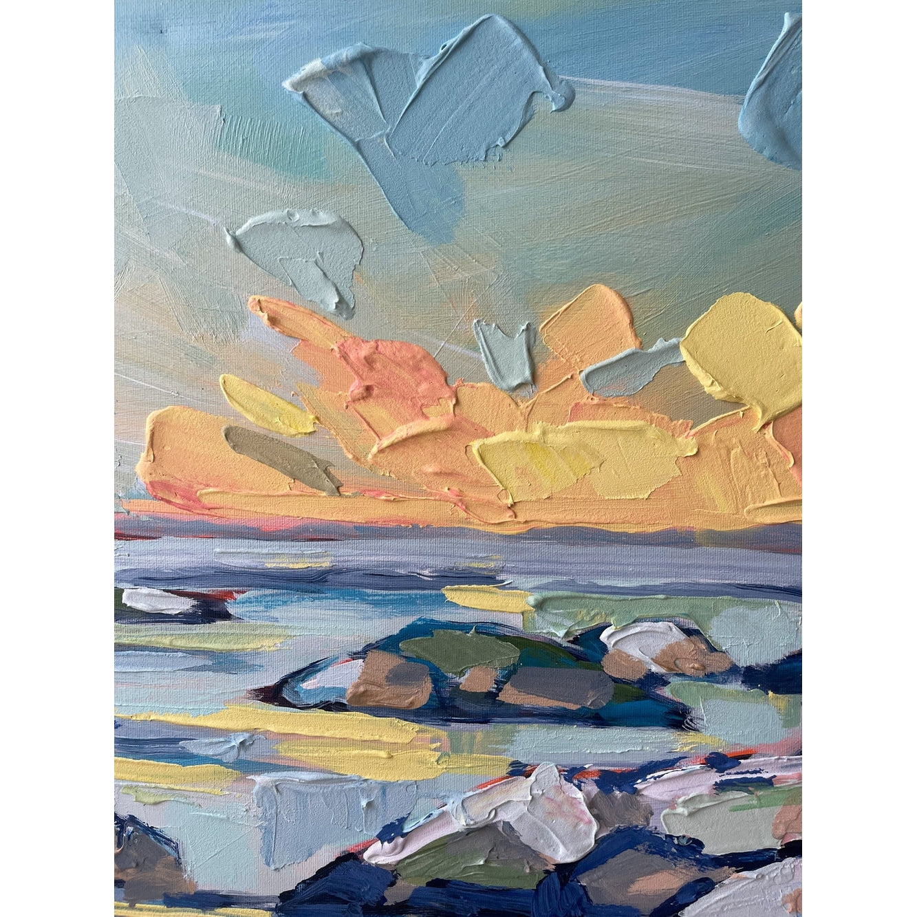 Polly's Cove, 36x24-Amy Dixon Art-Amy Dixon Art