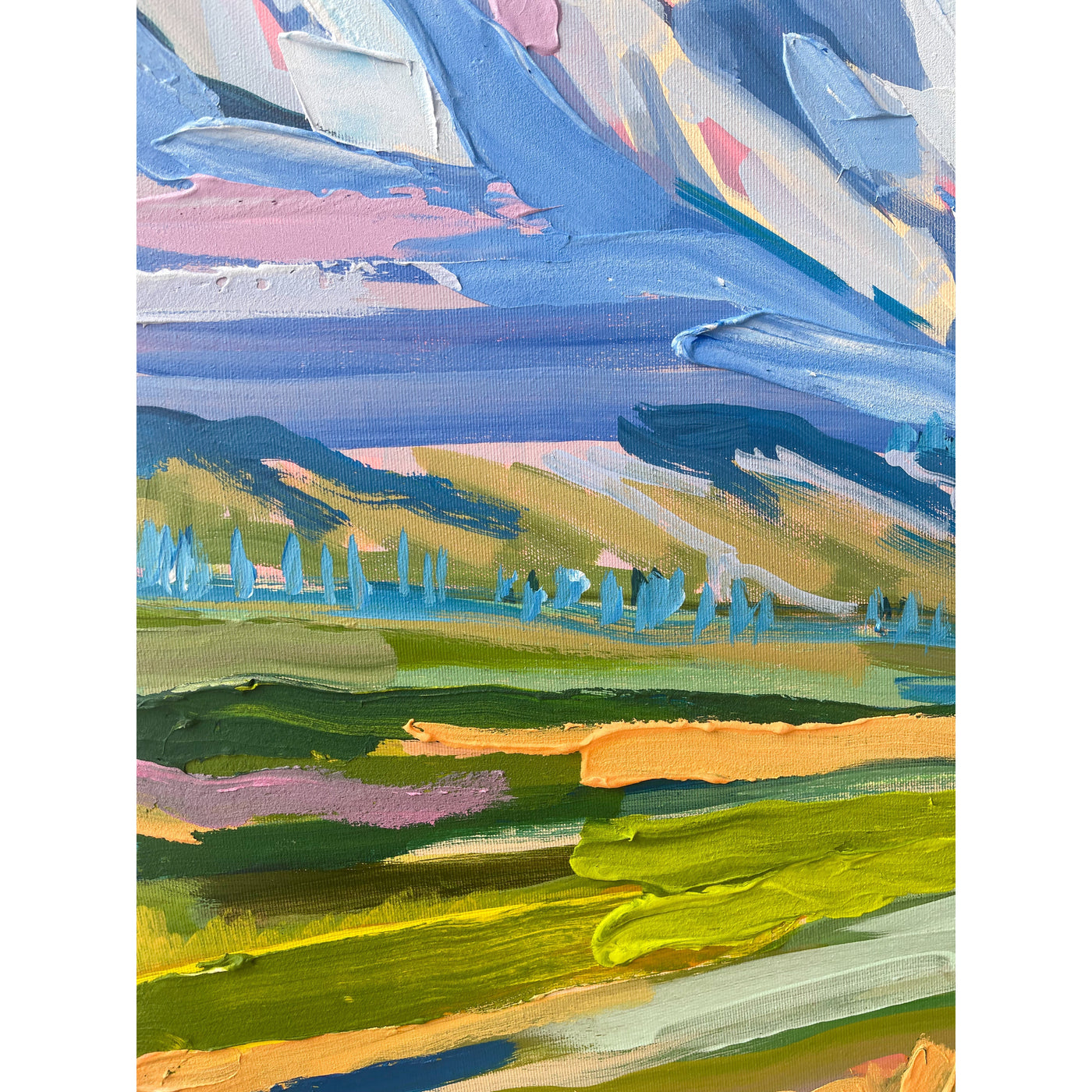 Mountain 8, 48x36-Original Painting-Amy Dixon Art + Design