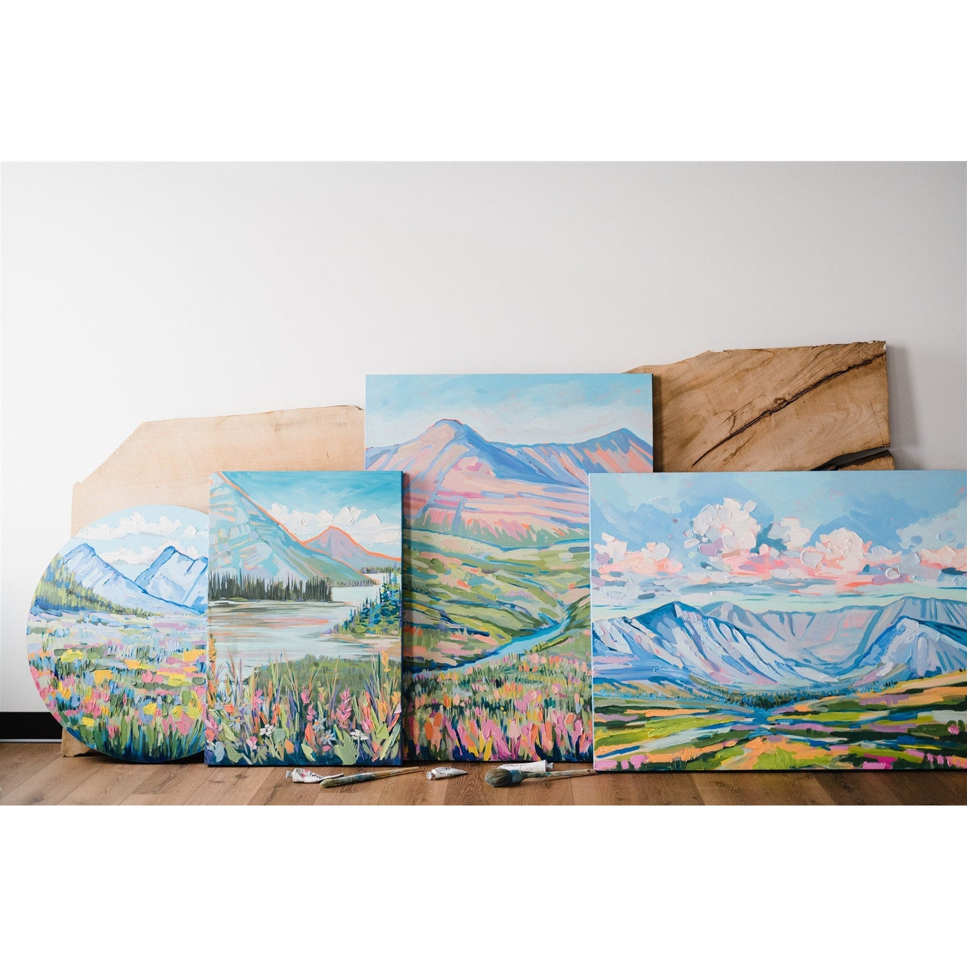 Mountain 6, 36x48-Original Painting-Amy Dixon Art + Design