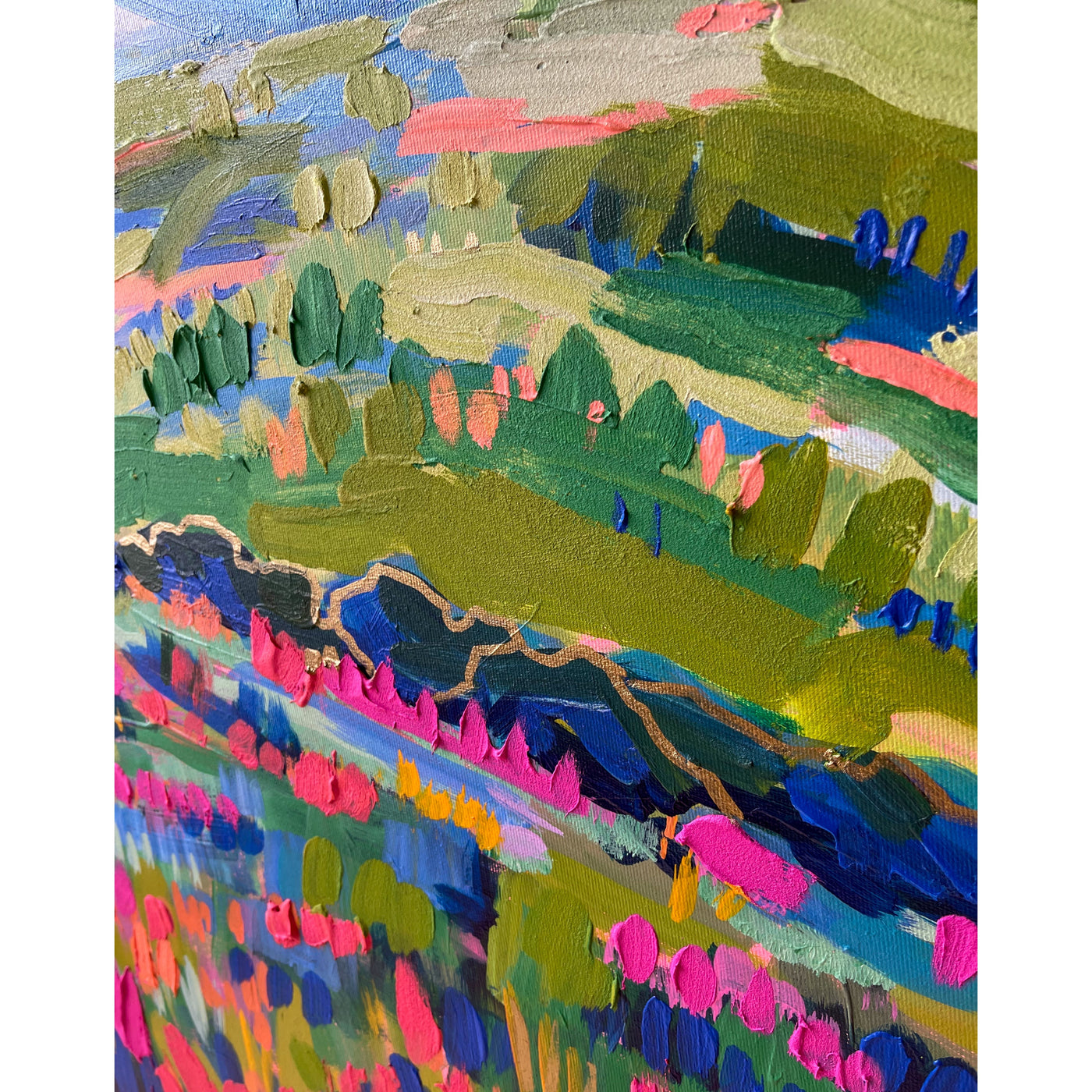 Mountain 5, 40x30-Original Painting-Amy Dixon Art + Design