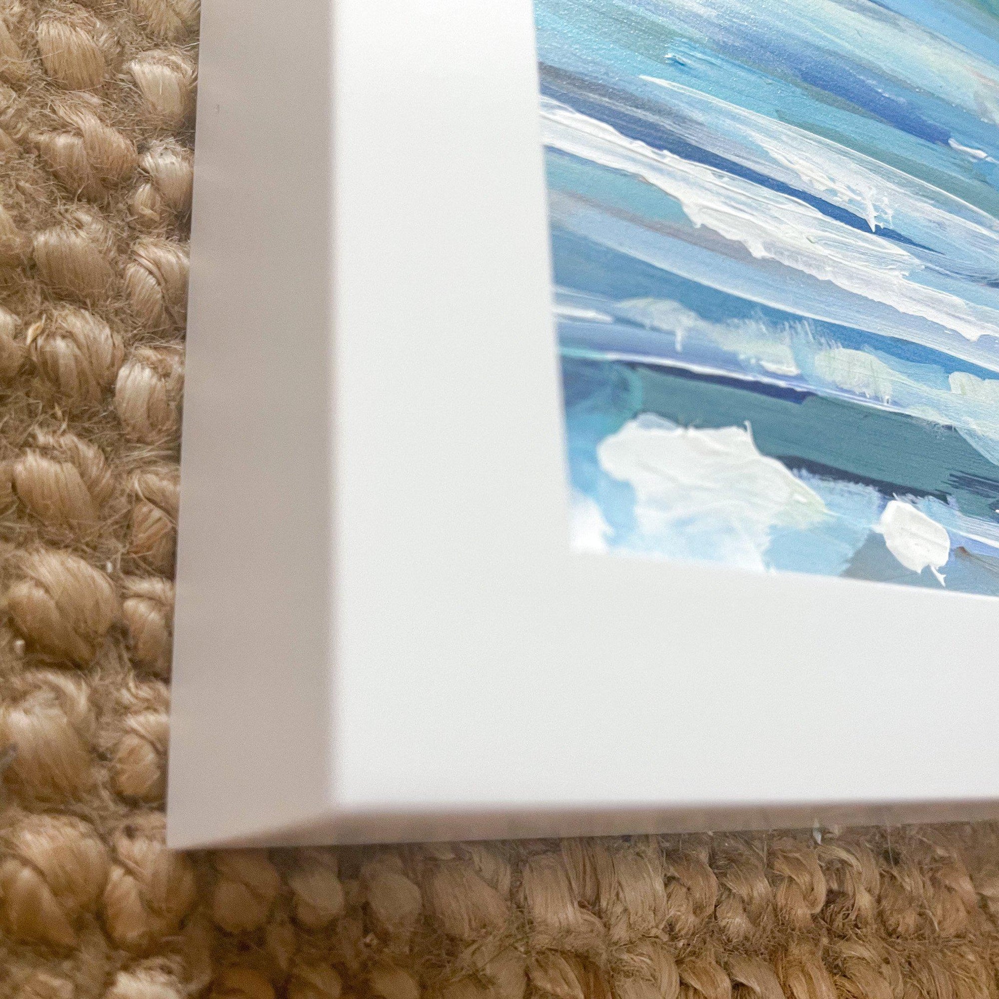 Qualicum Bay I | Original Painting | 8x10-Original Painting-Amy Dixon Art + Design