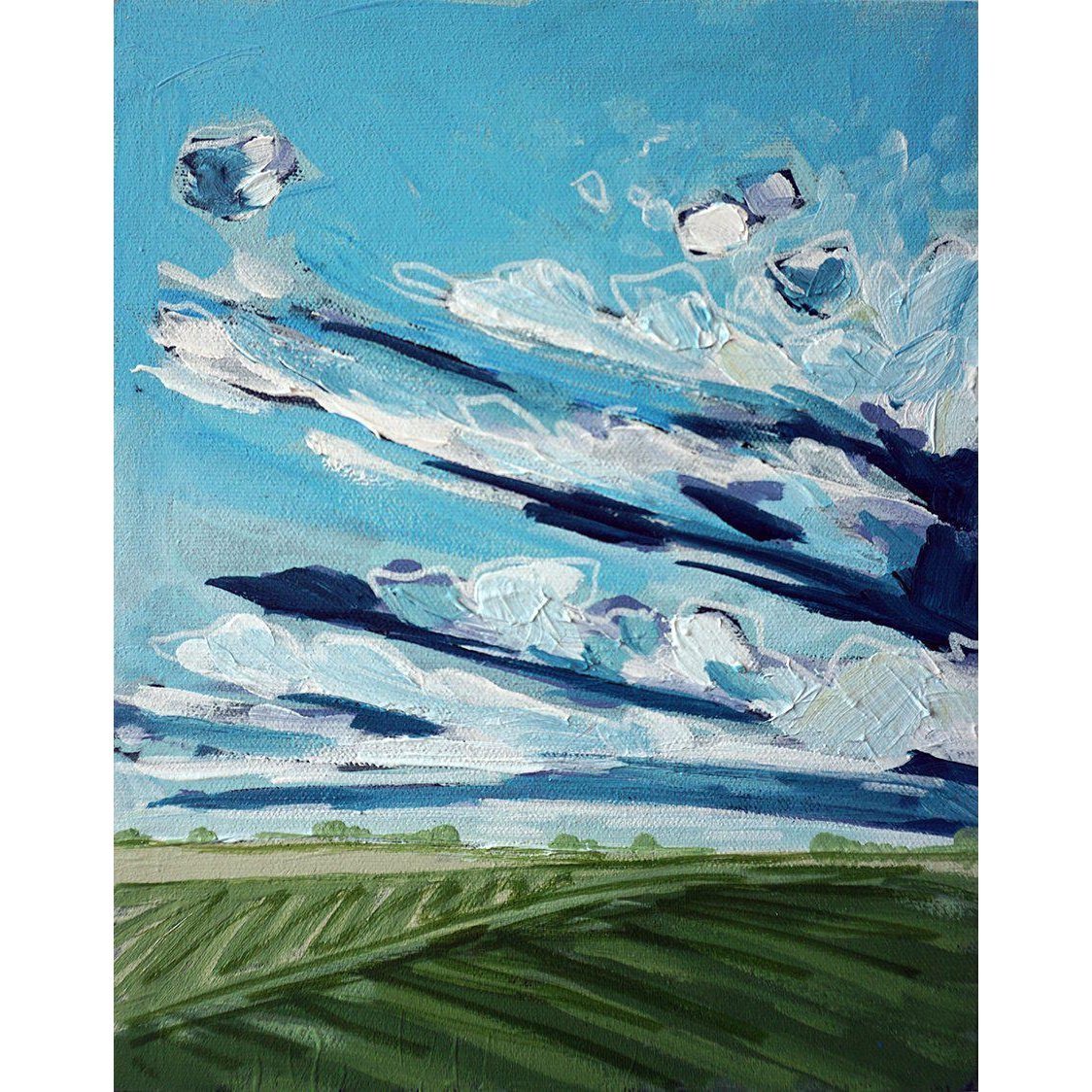 Amy Dixon art artist edmonton alberta prairie field