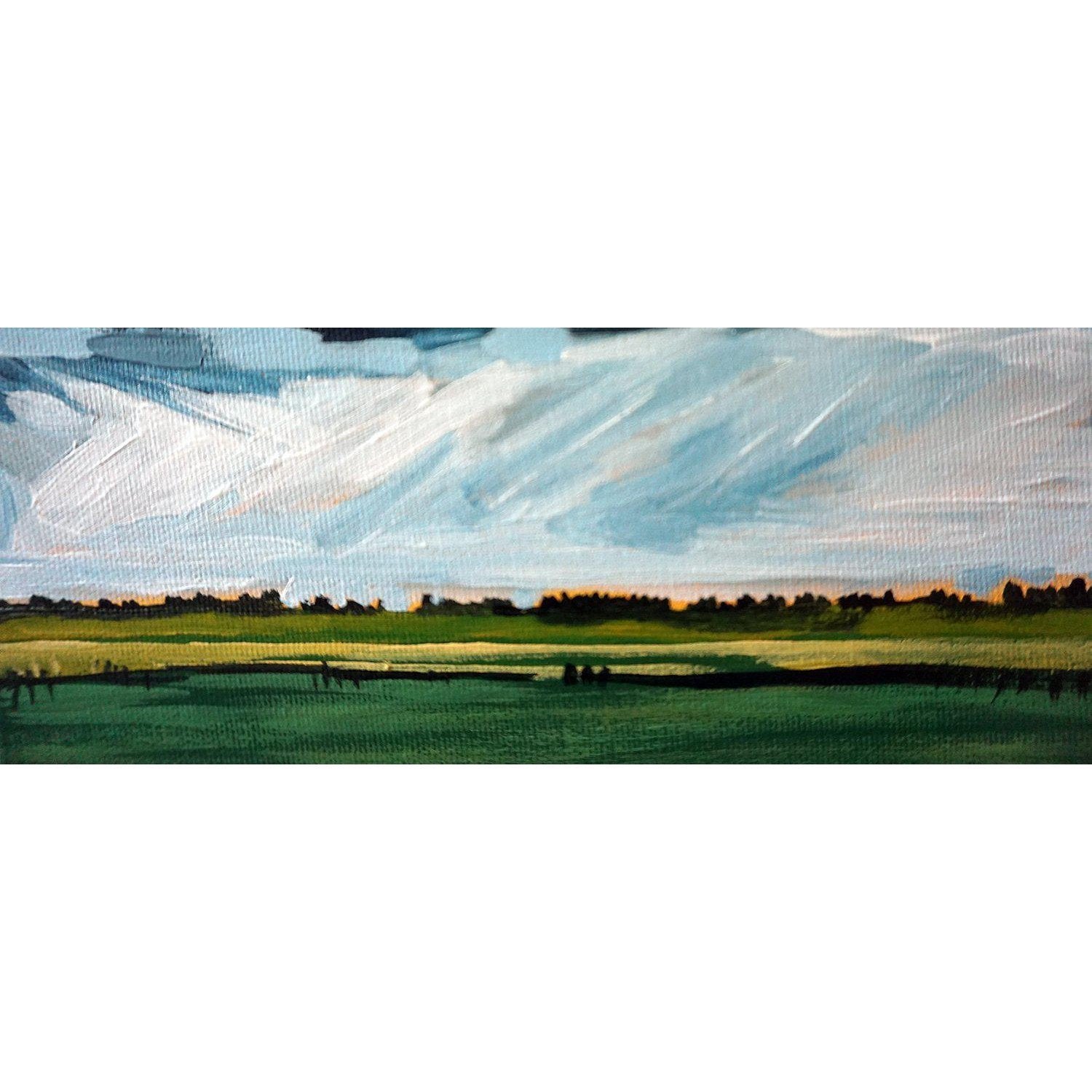 Amy Dixon art artist edmonton alberta prairie field