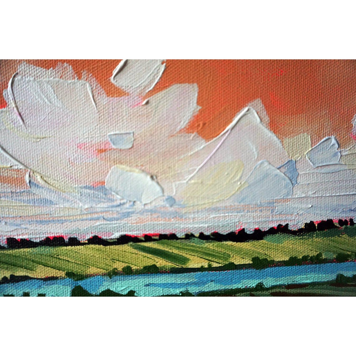 Amy Dixon art artist edmonton alberta prairie field