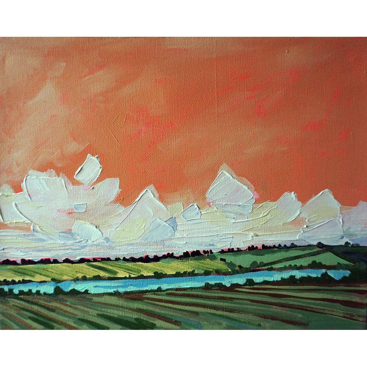 Amy Dixon art artist edmonton alberta prairie field