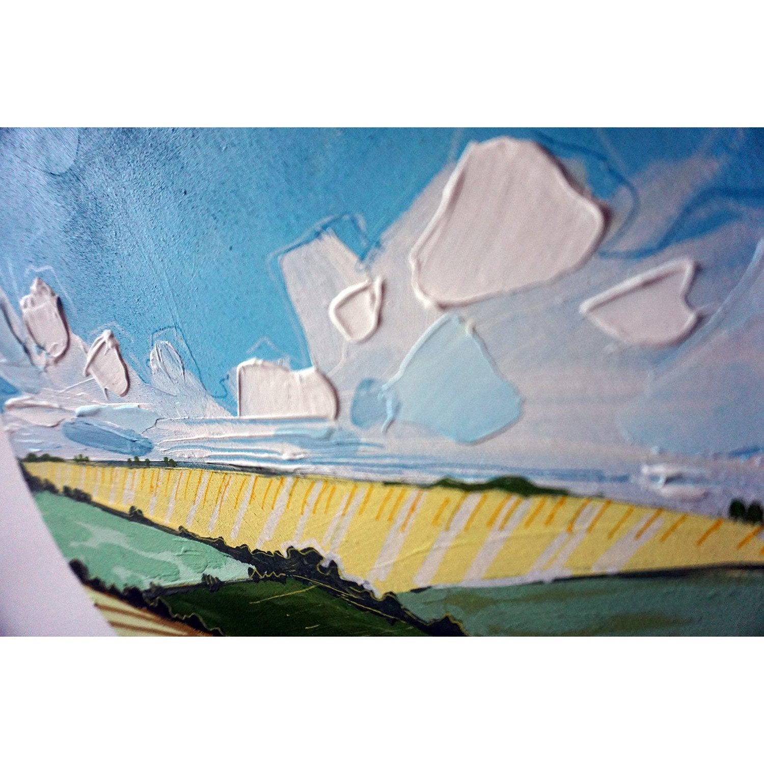 Amy Dixon art artist edmonton alberta prairie field