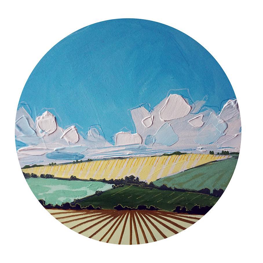 Amy Dixon art artist edmonton alberta prairie field