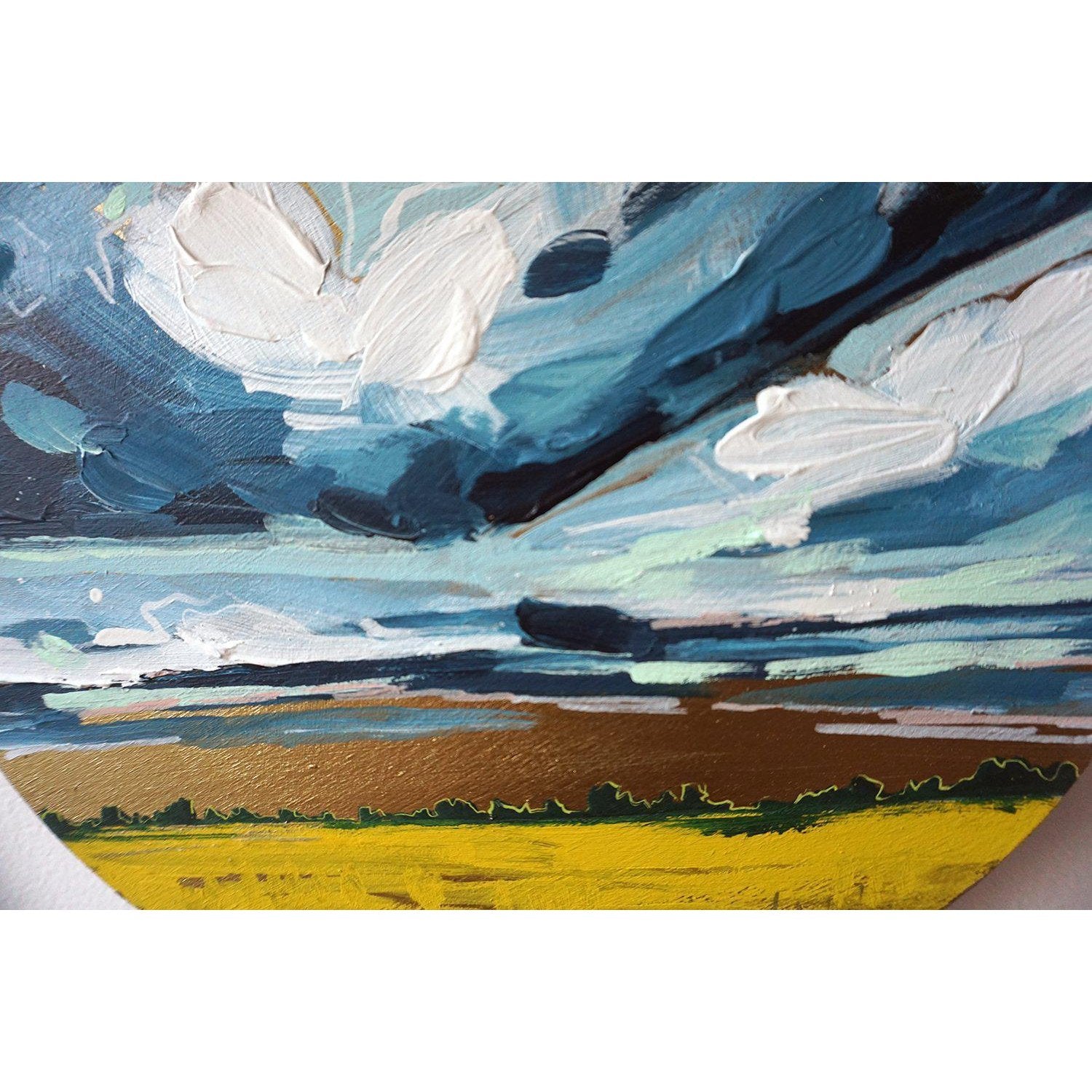 Amy Dixon art artist edmonton alberta prairie field